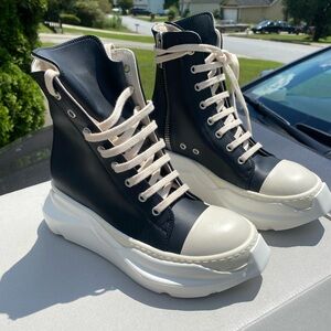 Rick Owens Drkshdw Abstract Lace Up - Brand new in Box - Size 37